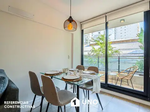 Departamento 3 ambientes con 2 baños