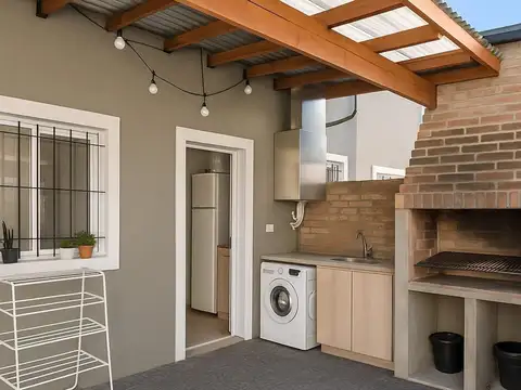 Casa 4 ambientes con 1 baño
