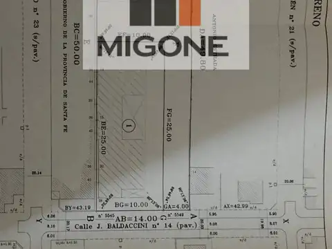 Terreno - Venta - Argentina, Monte Vera - J. BALDACCINI 5500