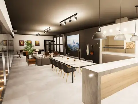 Casa en obra gris premium en Luján de Cuyo