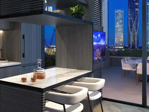 Departamento Monoambiente con 1 baño