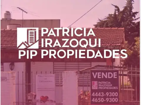 Casa 3 ambientes con 1 baño