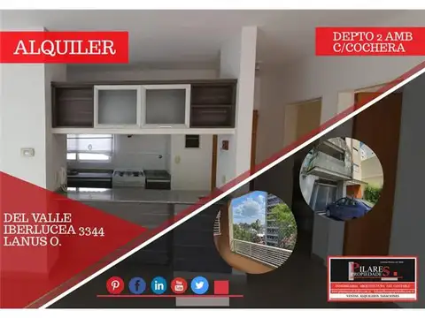 DEPARTAMENTO 2 AMBIENTES - LANÚS - OESTE, GRAN BS. AS. SUR