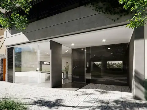 Oficina con patio y balcon en venta Rosario