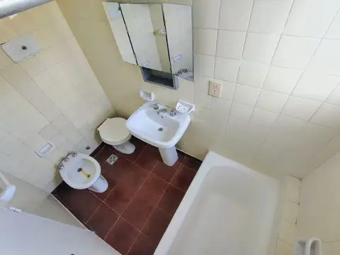 Departamento 2 ambientes con 1 baño