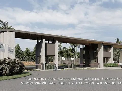 Terreno en Venta 20  mts Fondo