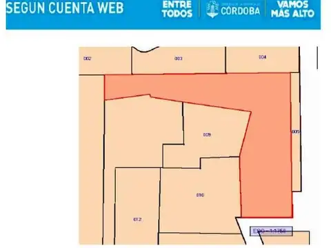 Terreno en Venta en Malagueño, USD 120.000