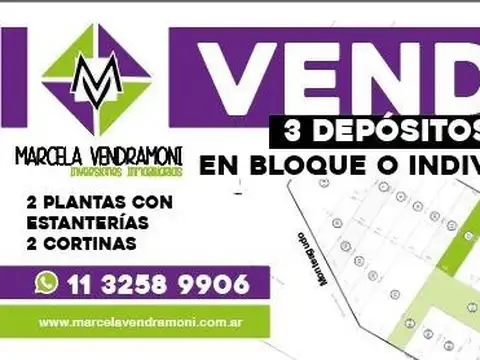 Galpon en Venta en Marcos Paz Urbano, USD 220.000