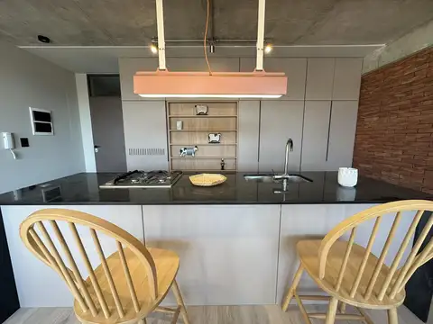 Departamento 2 ambientes con 2 baños