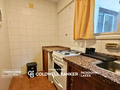 Departamento 2 ambientes con 1 baño