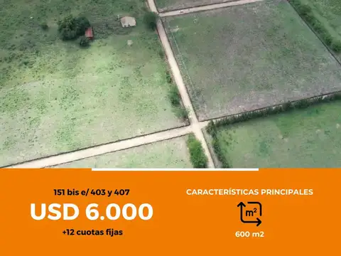 Terreno en venta - 600mts2 - Arturo Seguí