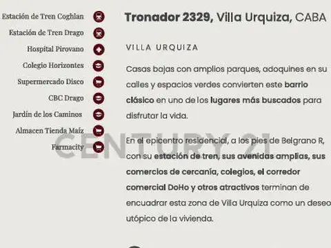 Venta Local Comercial en Villa Urquiza 23 m2