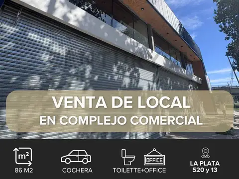 Venta de local comercial en La Plata