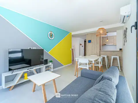 Venta - Departamento 2 ambientes - Balcon - Patio - Plaza Mitre