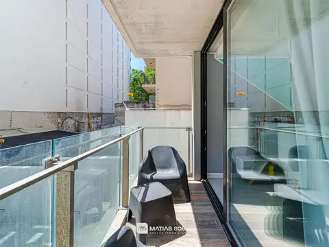 Departamento 2 ambientes con 1 baño