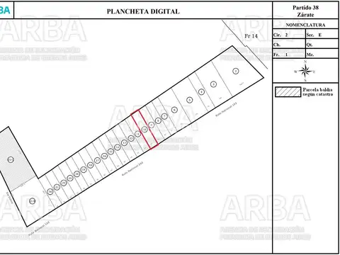 Terreno en Venta en Centro (Zarate), USD 1.028.580