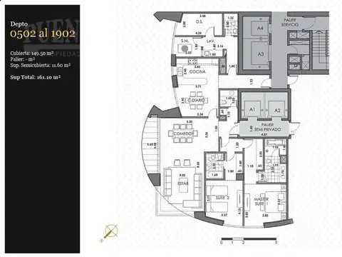 Departamento en Venta con 2
