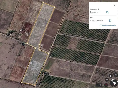 Quinta en Venta en San Rafael, USD 50.000