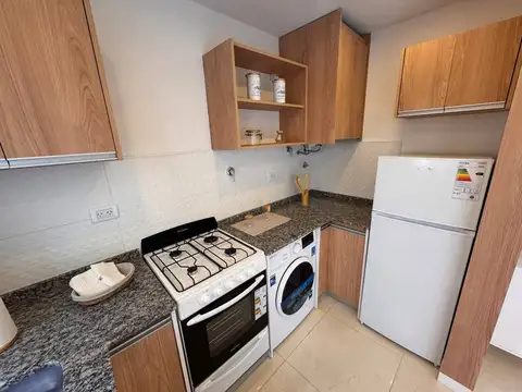 Departamento 2 ambientes con 2 baños