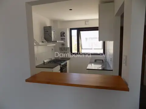 Departamento 2 ambientes con 2 baños