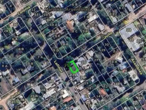 Terreno en Venta de 2258,0 m2