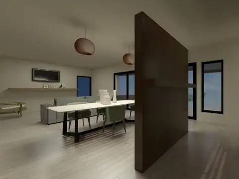 Casa 3 ambientes con 2 baños