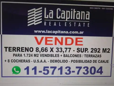 Lote, Distrito Tecnológico, Inclan 2900, PLANOS APROBADOS