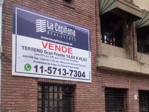 Terreno en Venta en Parque Patricios, USD 499.990