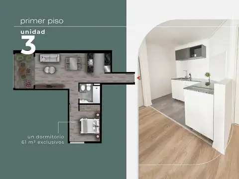 Departamento en Venta en Martin, USD 204.000