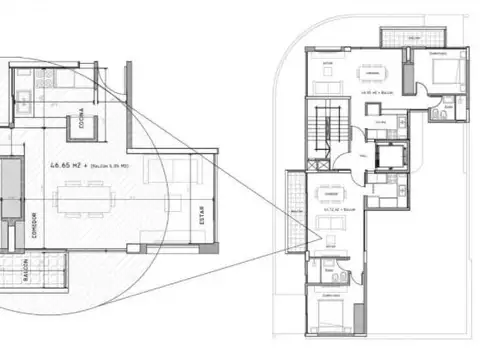 Departamento en Venta de 1 dormitorio