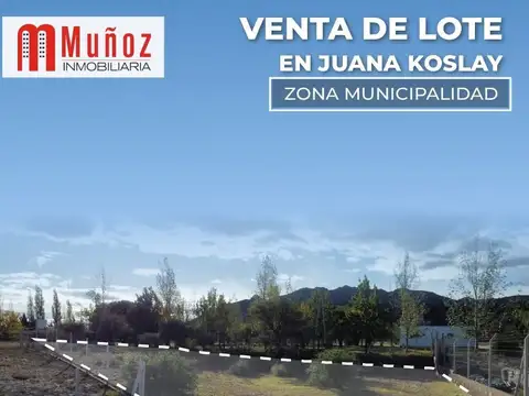 Terreno - Venta - Argentina, Juana Koslay