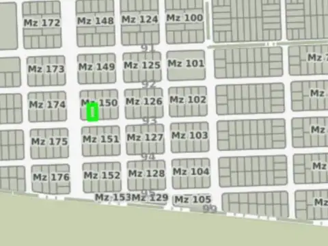 Lote Venta Mar Del Tuyú Calle 93 Entre 13bis Y 14