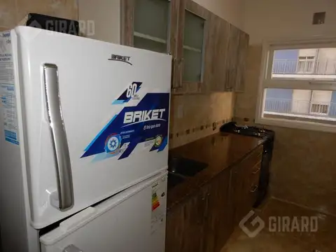 Departamento 2 ambientes con 1 baño