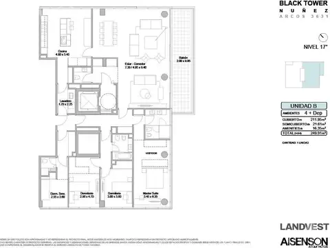 Departamento - Nuñez