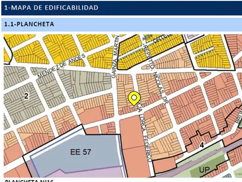 Terreno en Venta en Caballito, USD 650.000