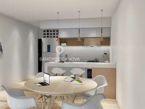 Departamento 2 ambientes con 1 baño