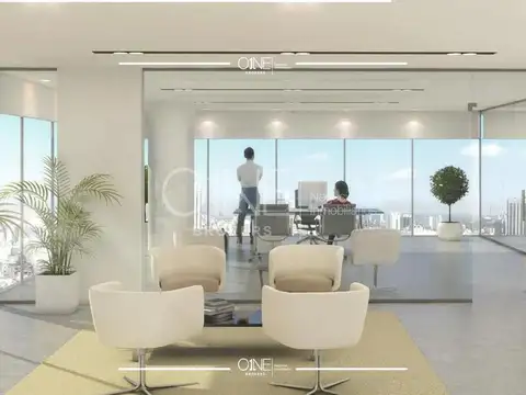 Oficina Monoambiente con 1 baño