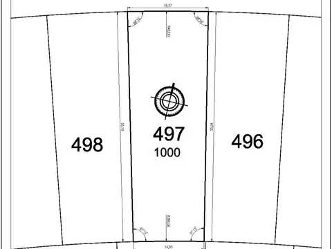 Terreno en venta en Barrio Deportivo 2