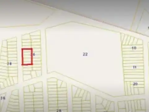 Terreno en Venta 30  mts Fondo