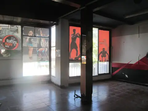 local en p.b. y salon en p.alta + depto. 2 amb. c/tza.( 7.80 X 23)