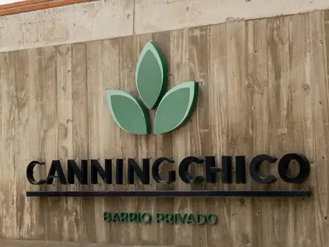 LOTE EN VENTA DE 634 M2 EN BARRIO PRIVADO "CANNING CHICO"