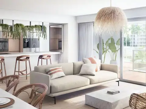 Departamento 2 ambientes con 1 baño