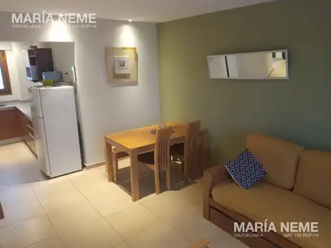 Departamento 2 ambientes con 1 baño