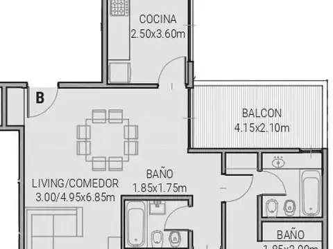 Rivadavia 15500, Piso 6