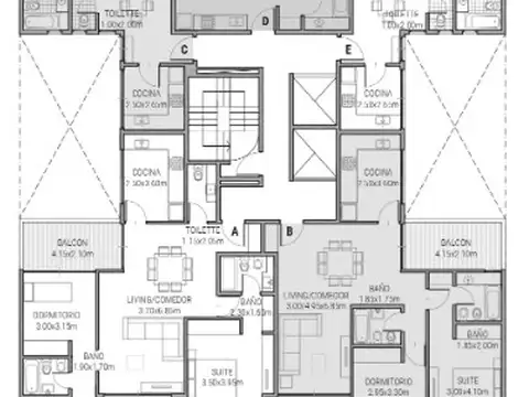 Departamento en Venta de 3 ambientes