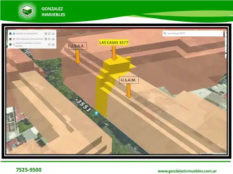 Terreno en Venta en Boedo, USD 185.000