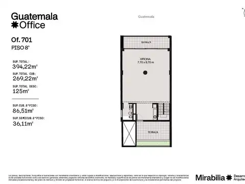 Oficina en Venta A Estrenar