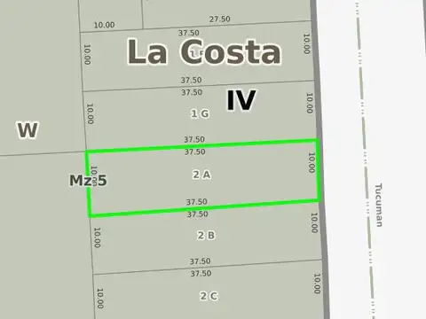 Tucumán e/ Zuviria y Hernandarias