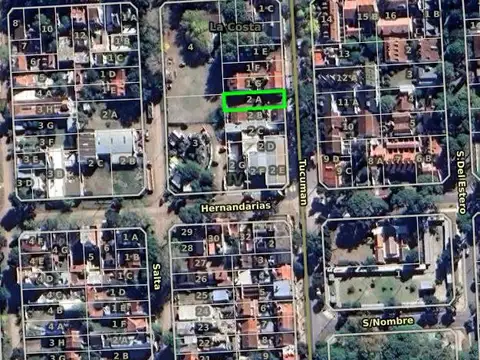 Terreno en Venta 37  mts Fondo