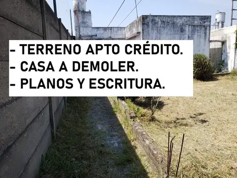 VENTA TERRENO EN BERNAL EXCELENTE UBICACIÓN APTO CREDITO